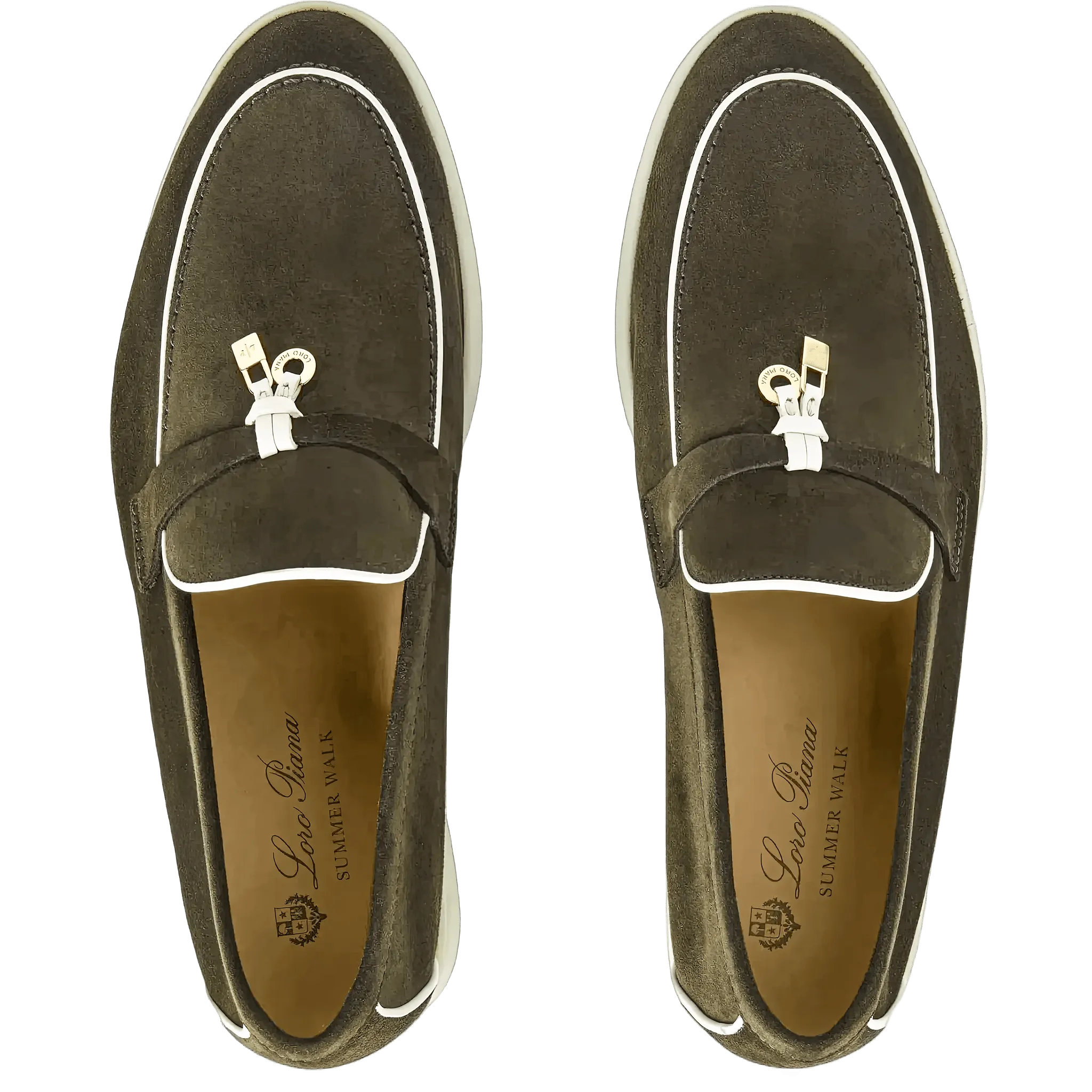 Loro Piana Women's Summer Charms Walk Loafers (Suede, Suede Goatskin)