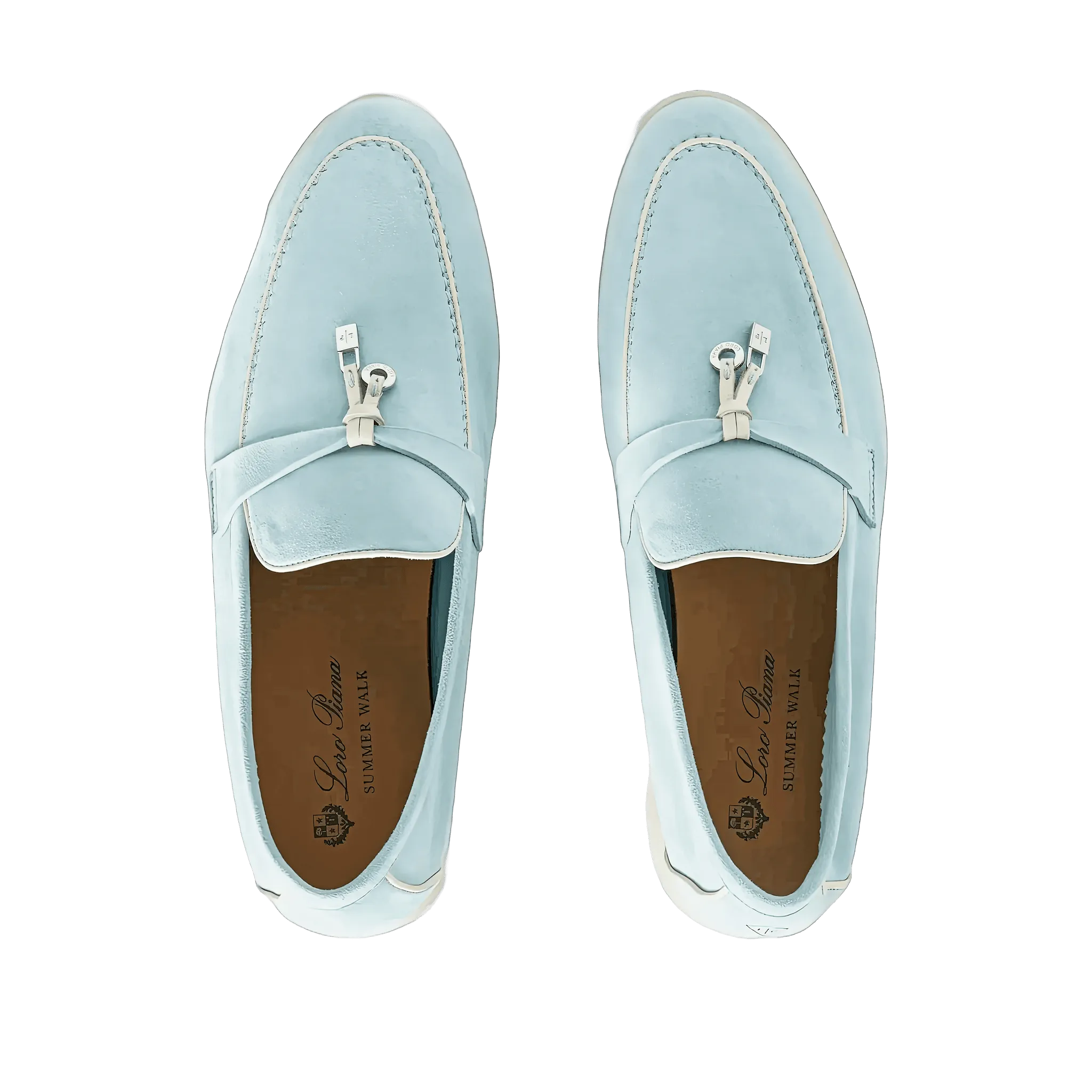 Loro Piana Women's Summer Charms Walk Loafers (Suede, Suede Goatskin)