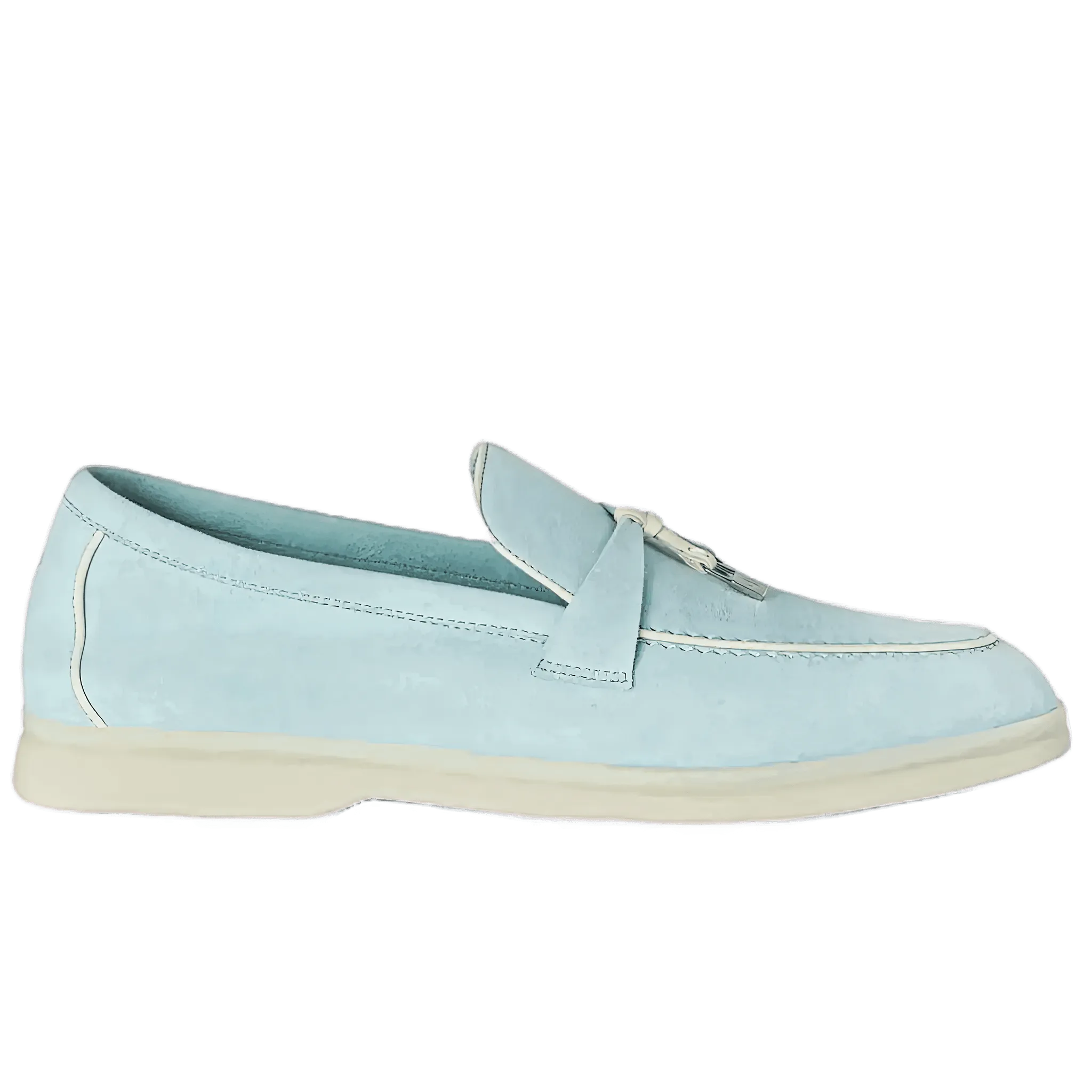 Loro Piana Women's Summer Charms Walk Loafers (Suede, Suede Goatskin)