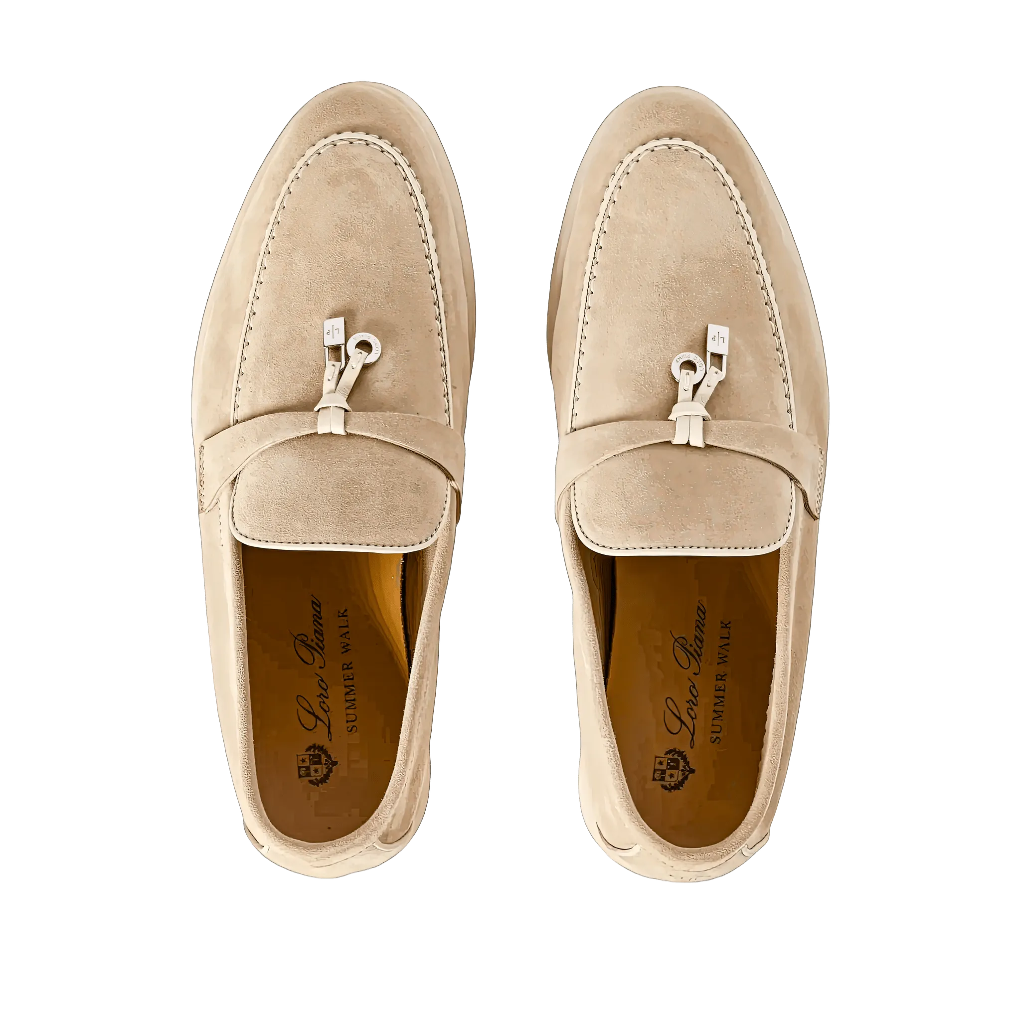 Loro Piana Women's Summer Charms Walk Loafers (Suede, Suede Goatskin)