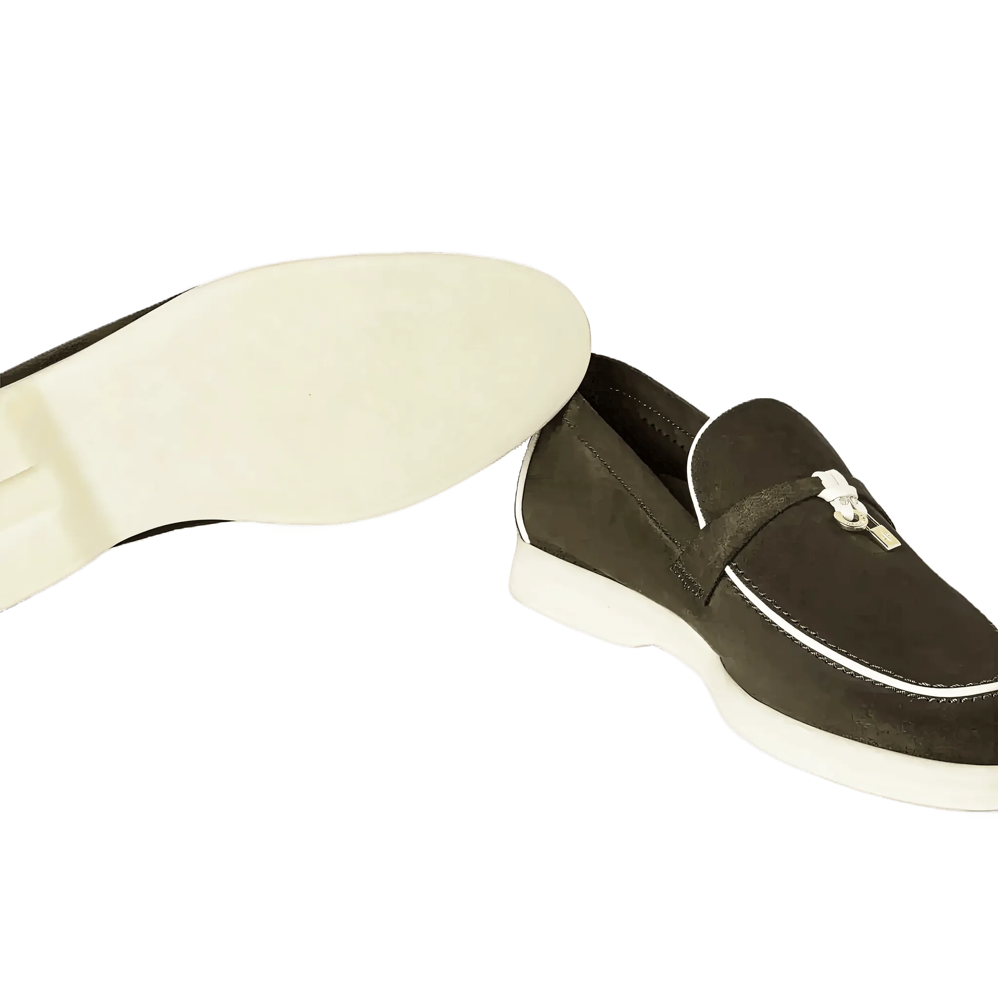 Loro Piana Women's Summer Charms Walk Loafers (Suede, Suede Goatskin)