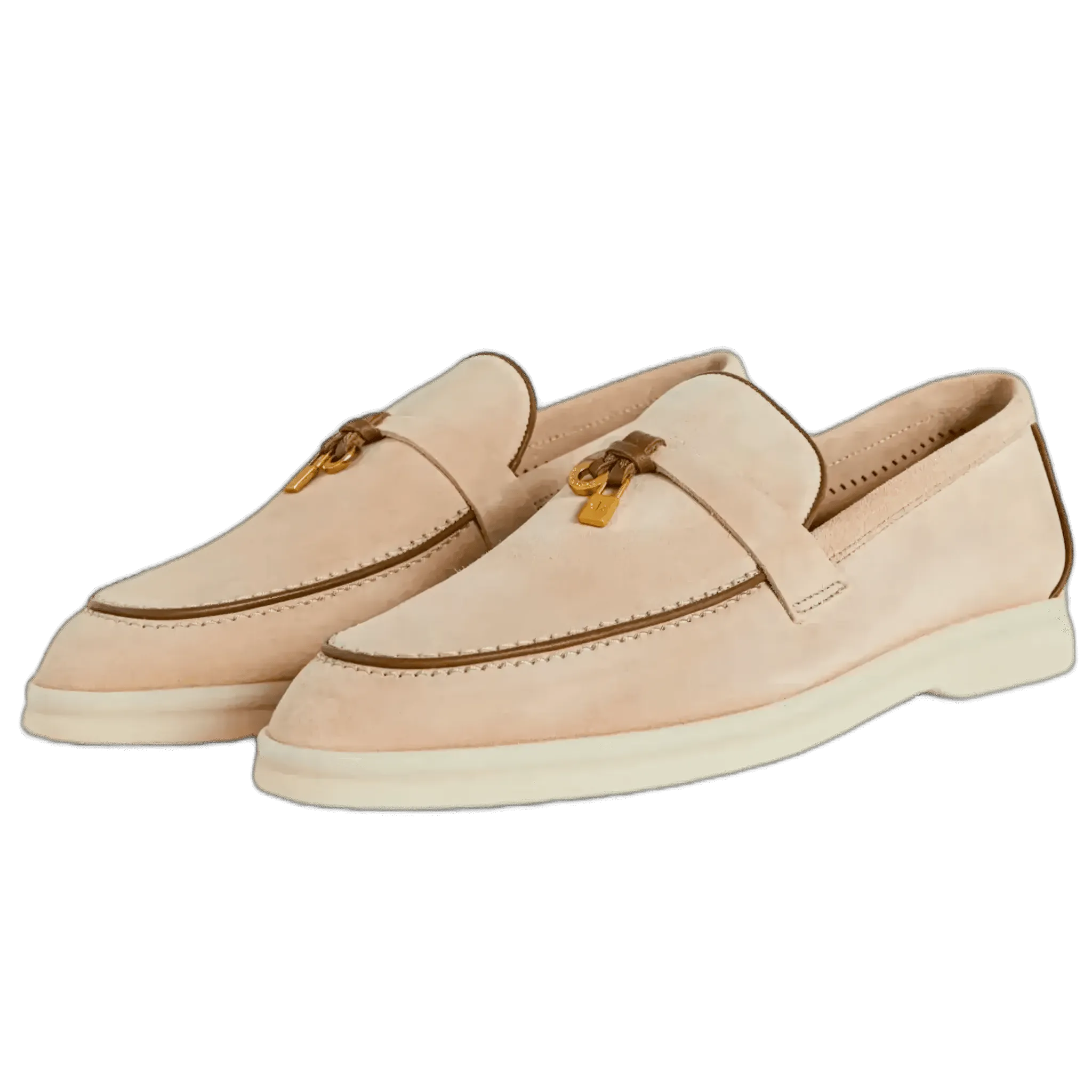 Loro Piana Women's Summer Charms Walk Loafers (Suede, Suede Goatskin)