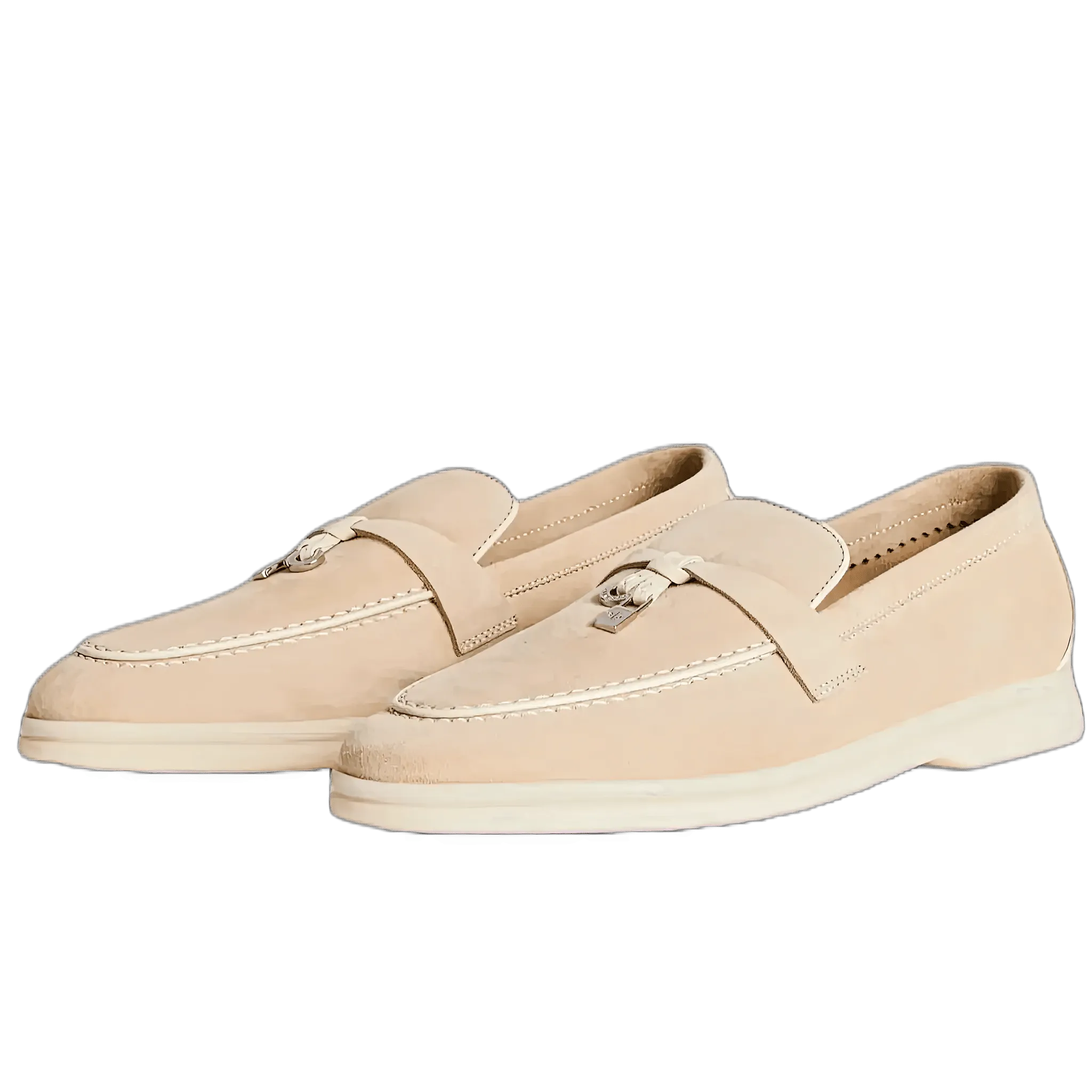 Loro Piana Women's Summer Charms Walk Loafers (Suede, Suede Goatskin)