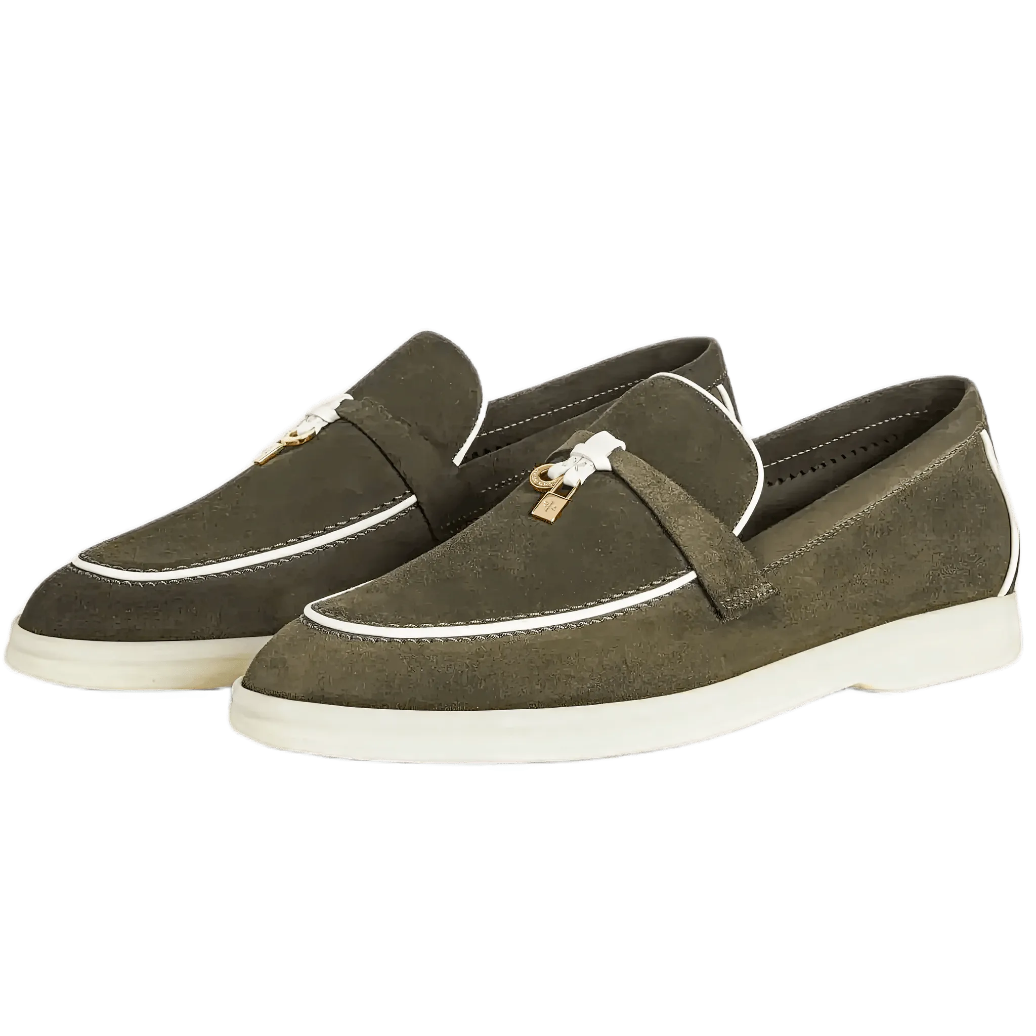Loro Piana Women's Summer Charms Walk Loafers (Suede, Suede Goatskin)