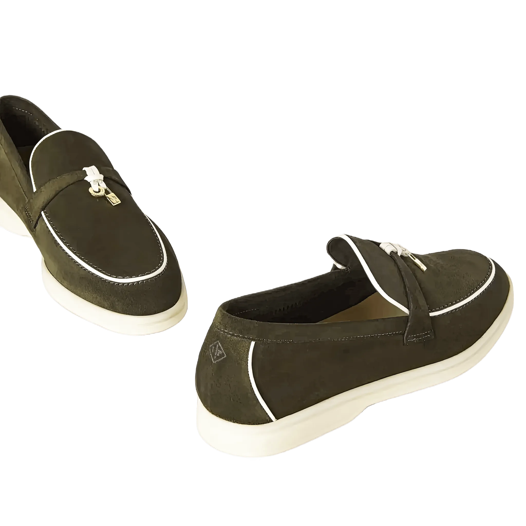 Loro Piana Women's Summer Charms Walk Loafers (Suede, Suede Goatskin)