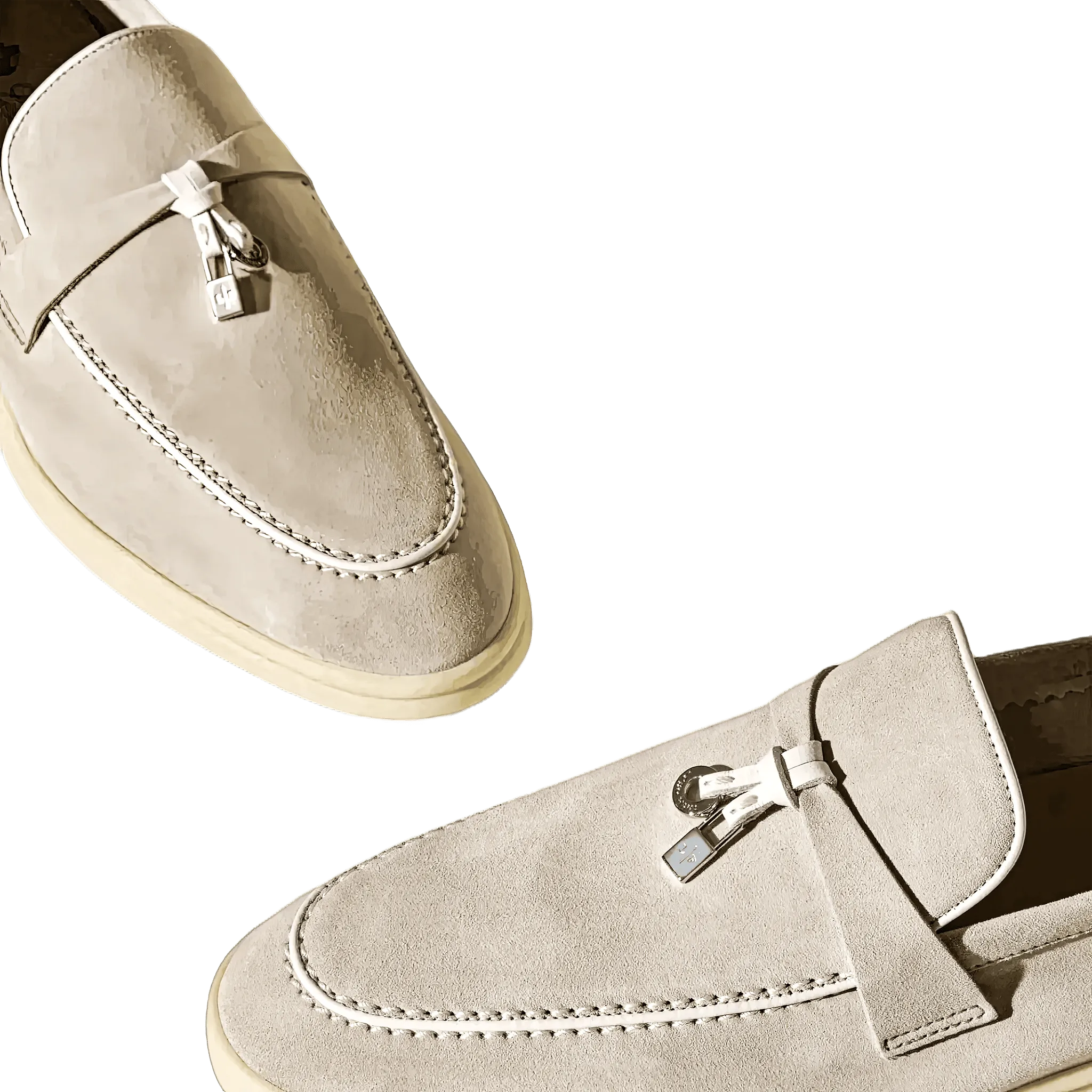 Loro Piana Women's Summer Charms Walk Loafers (Suede, Suede Goatskin)