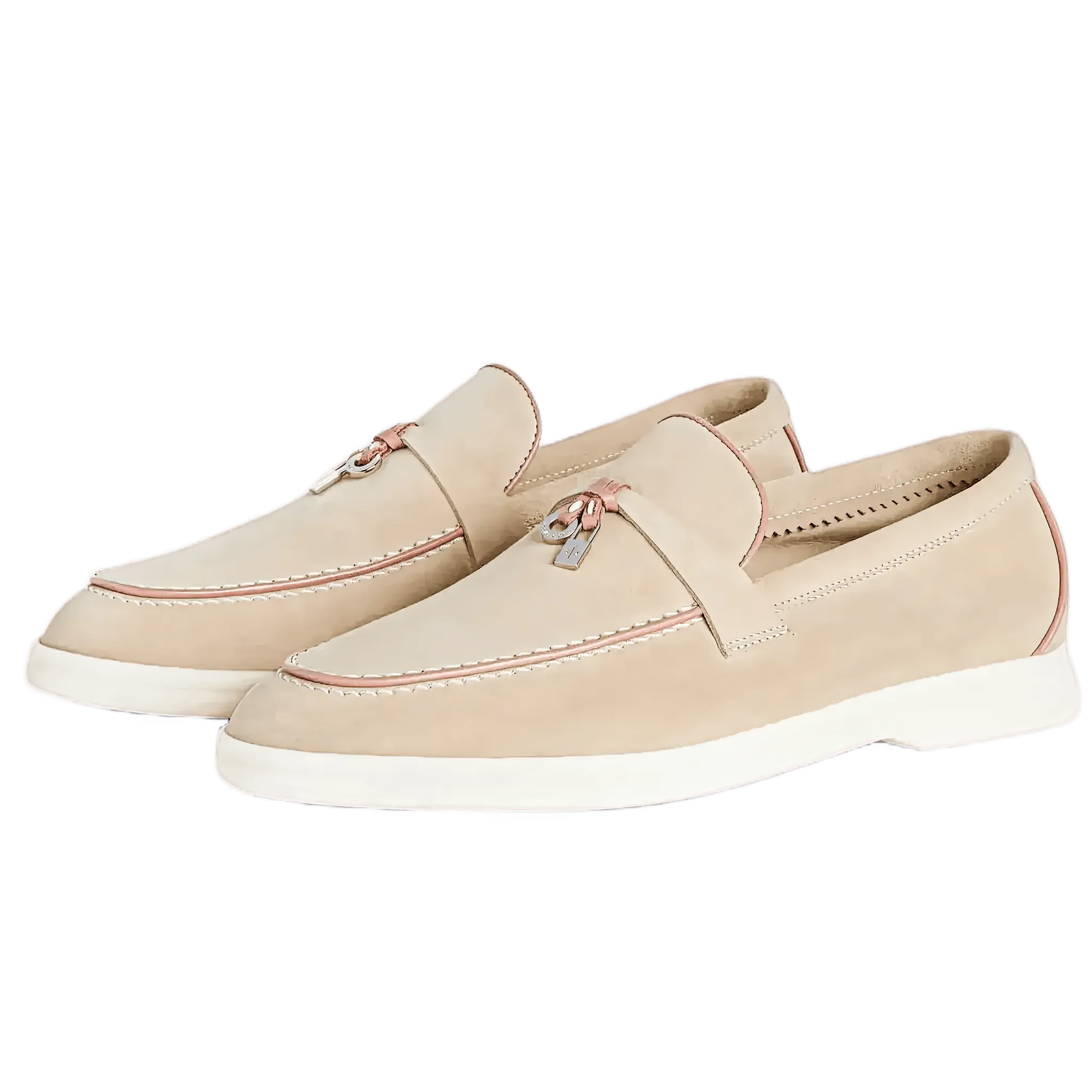 Loro Piana Women's Summer Charms Walk Loafers (Suede, Suede Goatskin)