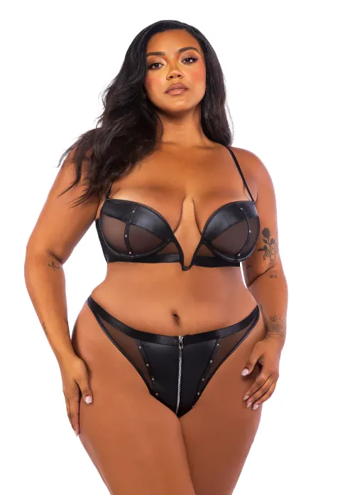 Lust & Leather 2 Piece Shot Set - LI699