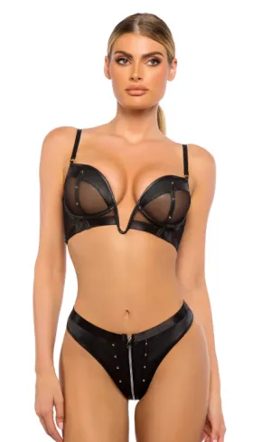 Lust & Leather 2 Piece Shot Set - LI699