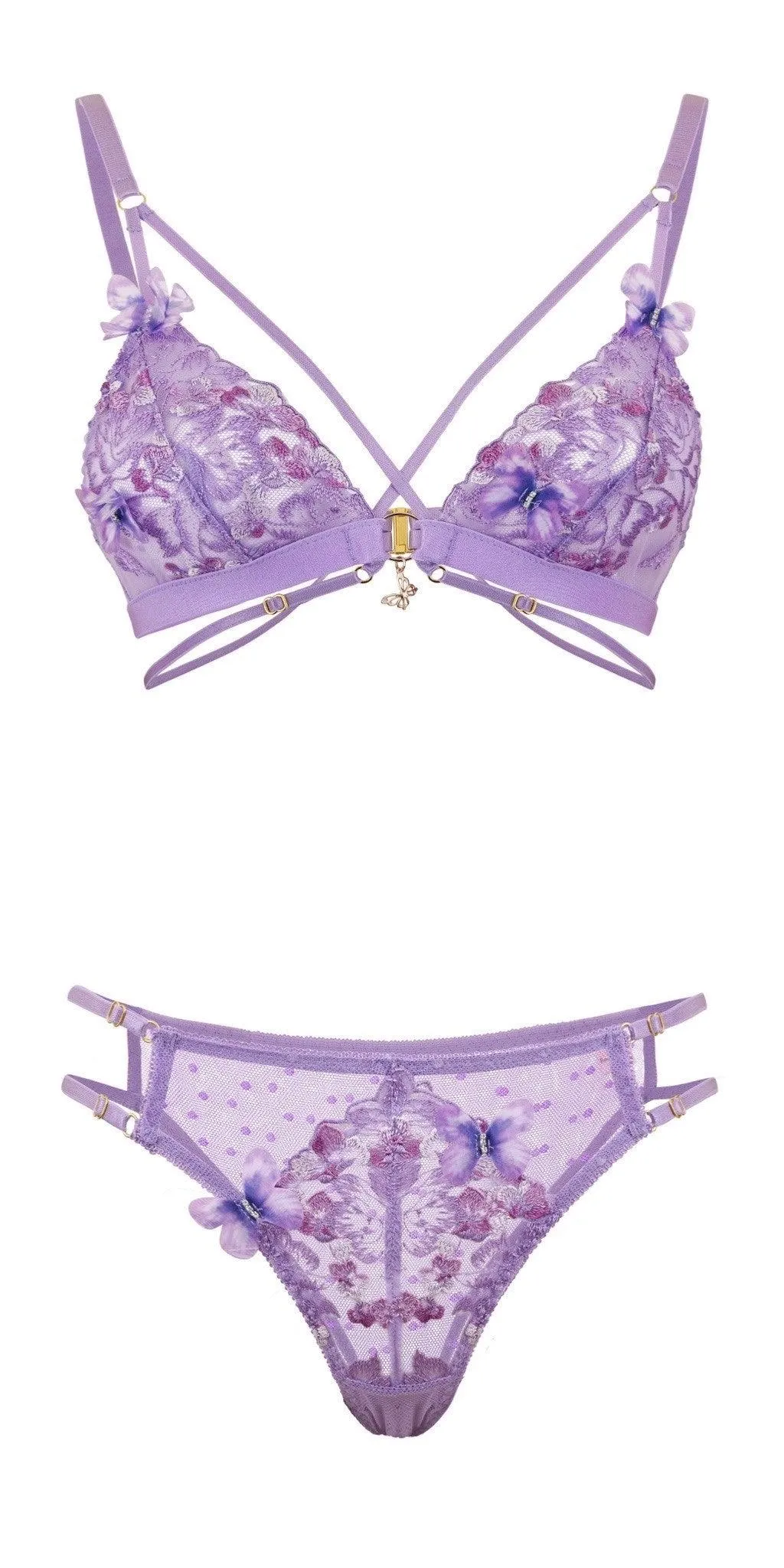 Madame X in Lilac Empress Set (Brief)