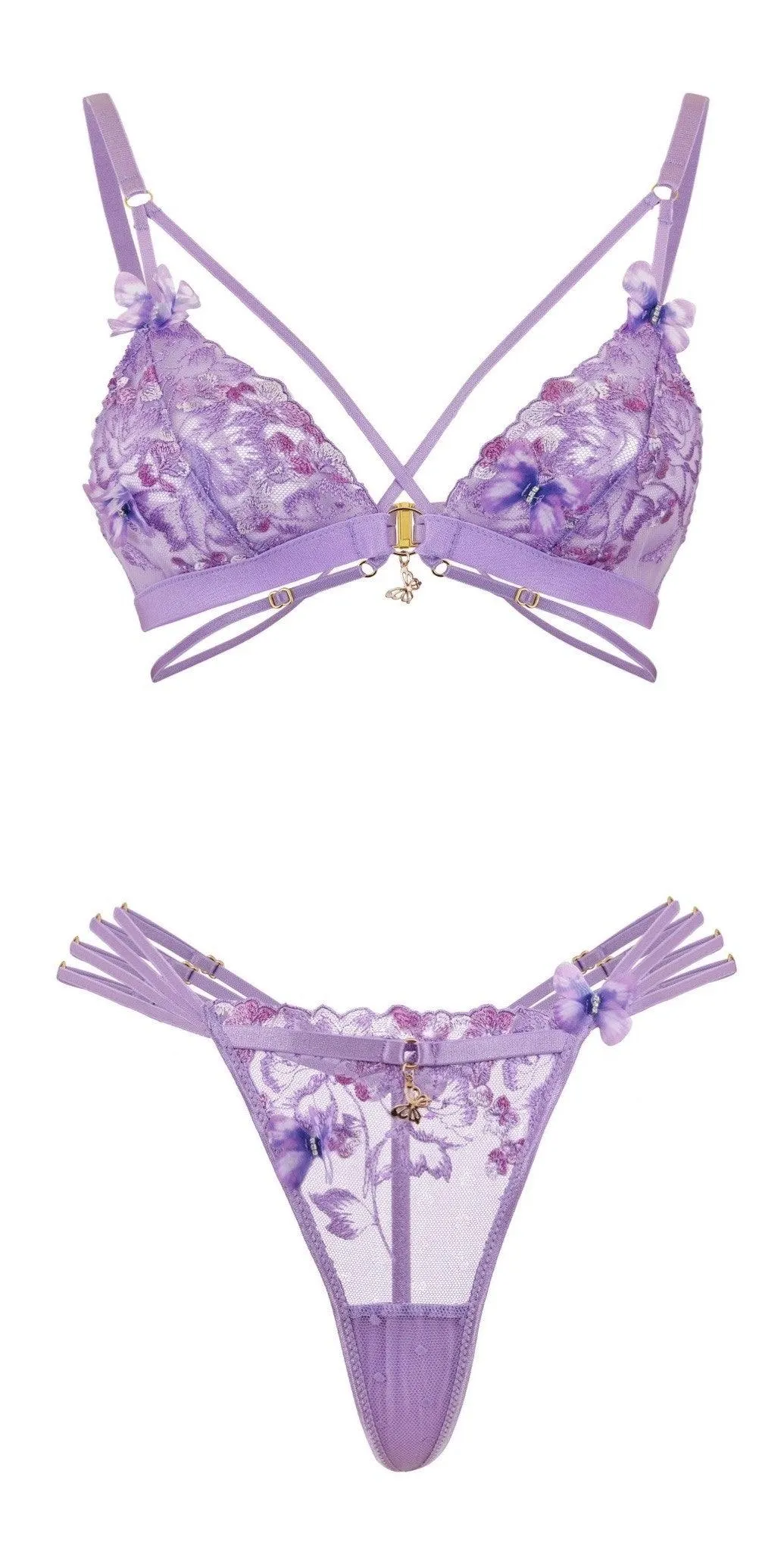 Madame X in Lilac Empress Set (STRING)
