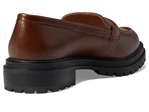 Madewell The Bradley Lugsole Loafer in Leather - Slip on Style with Slight Heel, Comfortable and, Trendy Loafers Stable 6.5 M