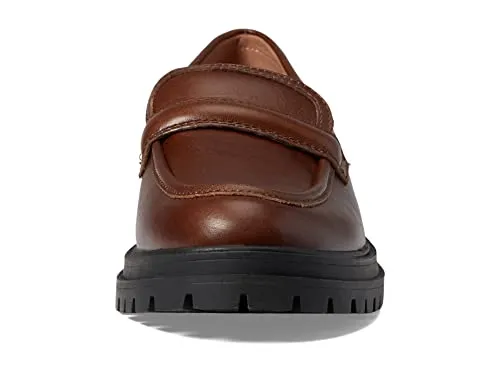 Madewell The Bradley Lugsole Loafer in Leather - Slip on Style with Slight Heel, Comfortable and, Trendy Loafers Stable 6.5 M