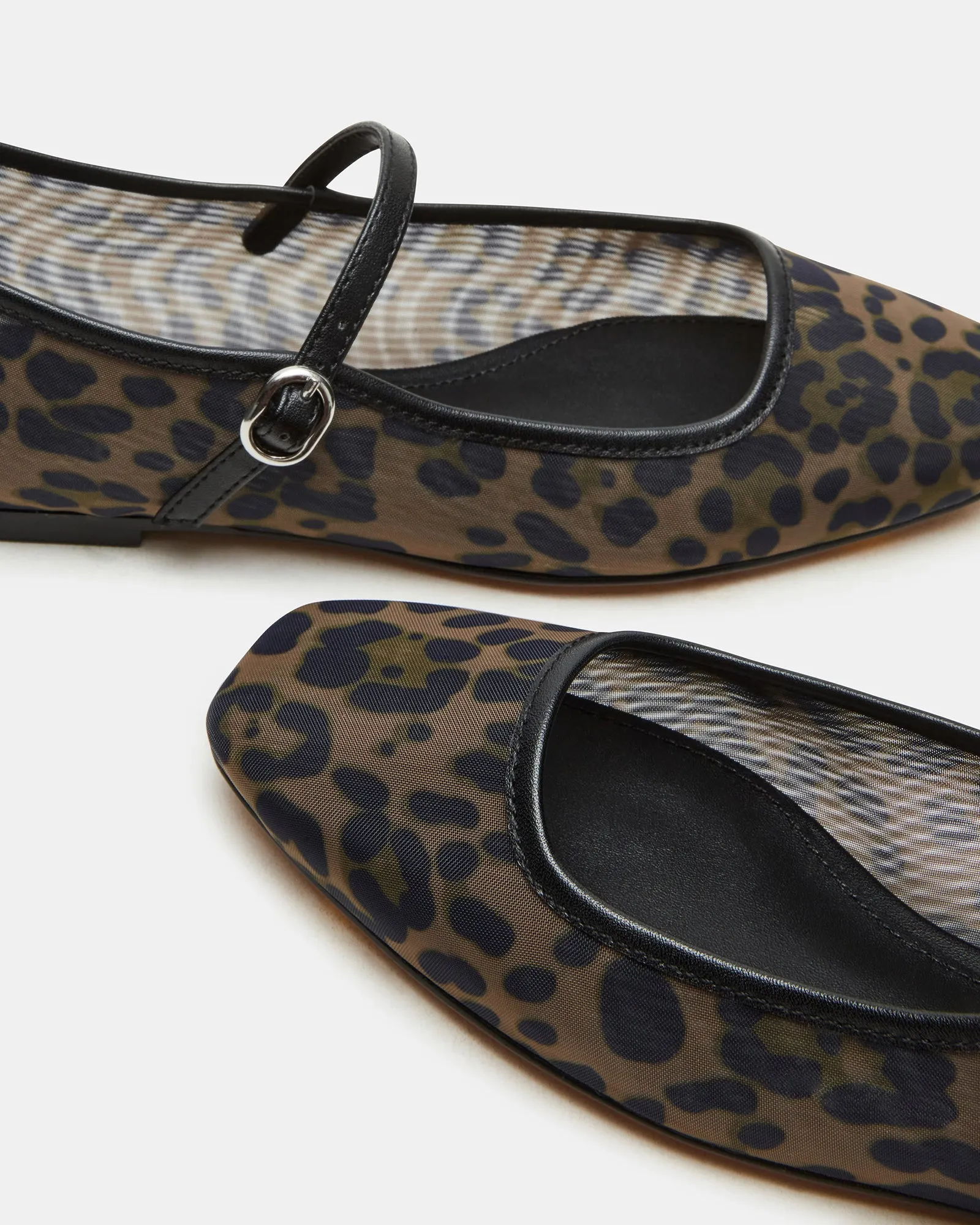 MAPLE FLAT AND PEACHY BAG LEOPARD BUNDLE