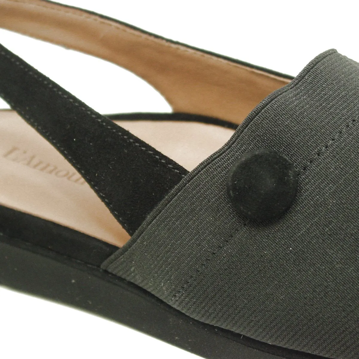 Marissah - Black Suede