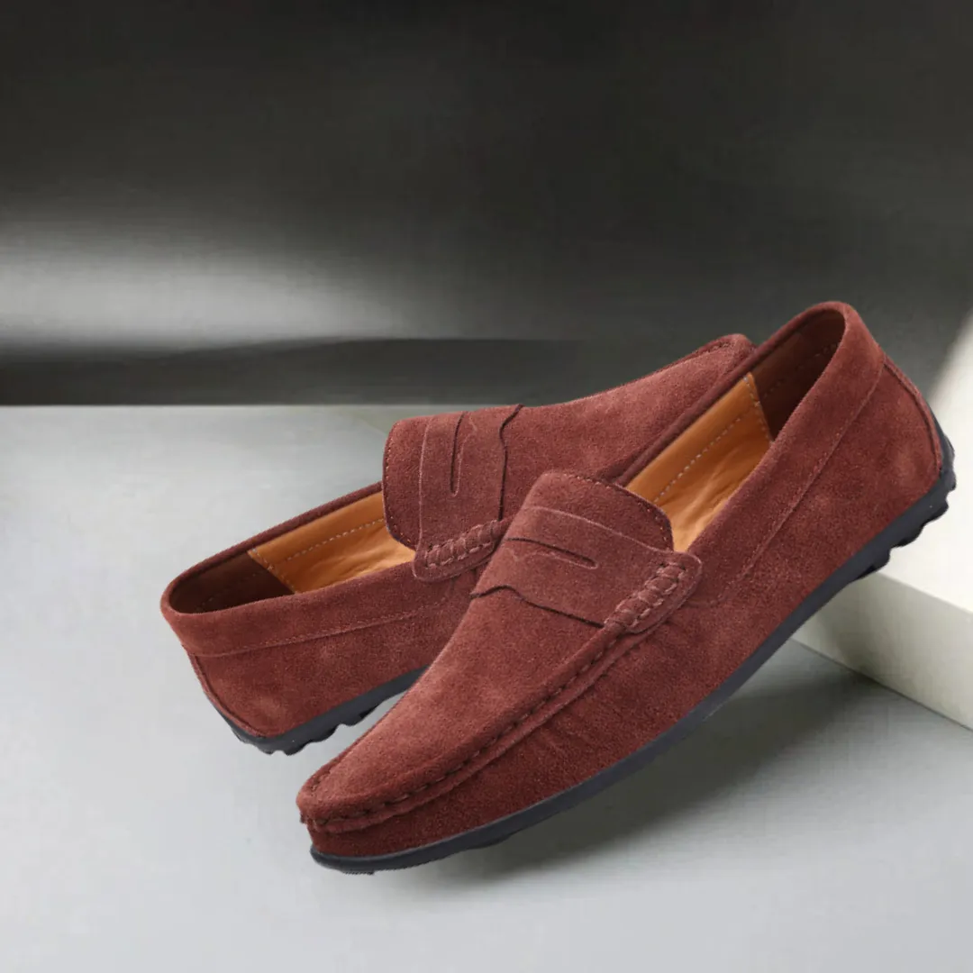 Mason - Suede Loafers
