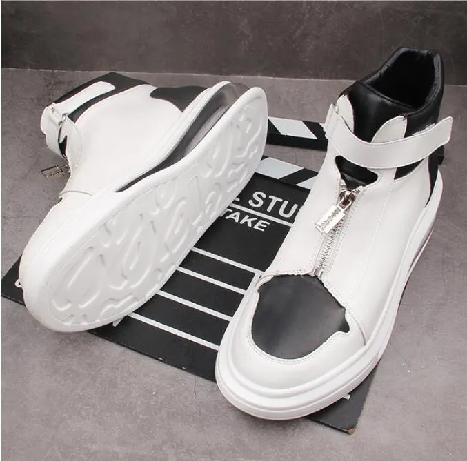 Men casual shoes Hip-hop height Increasing shoes