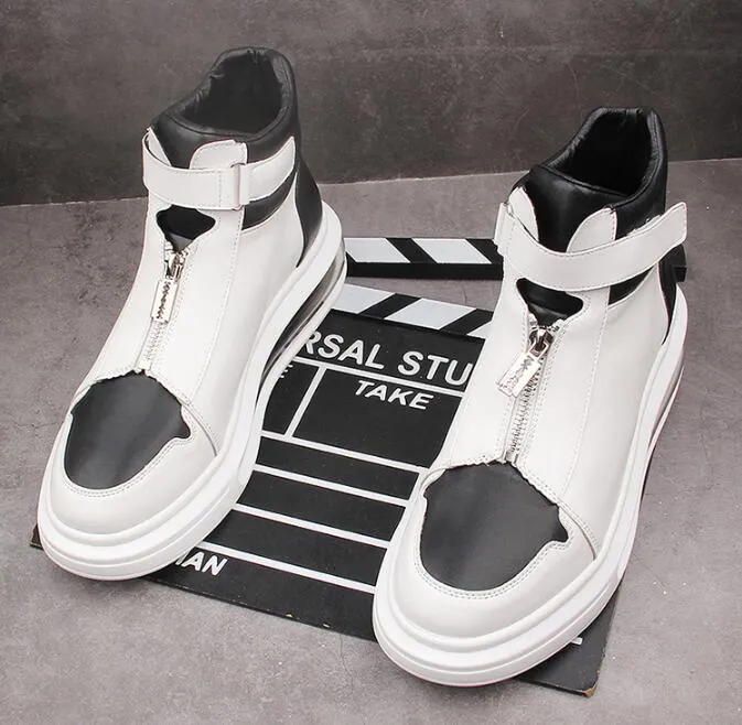 Men casual shoes Hip-hop height Increasing shoes