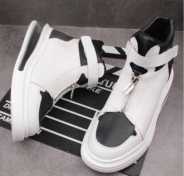 Men casual shoes Hip-hop height Increasing shoes