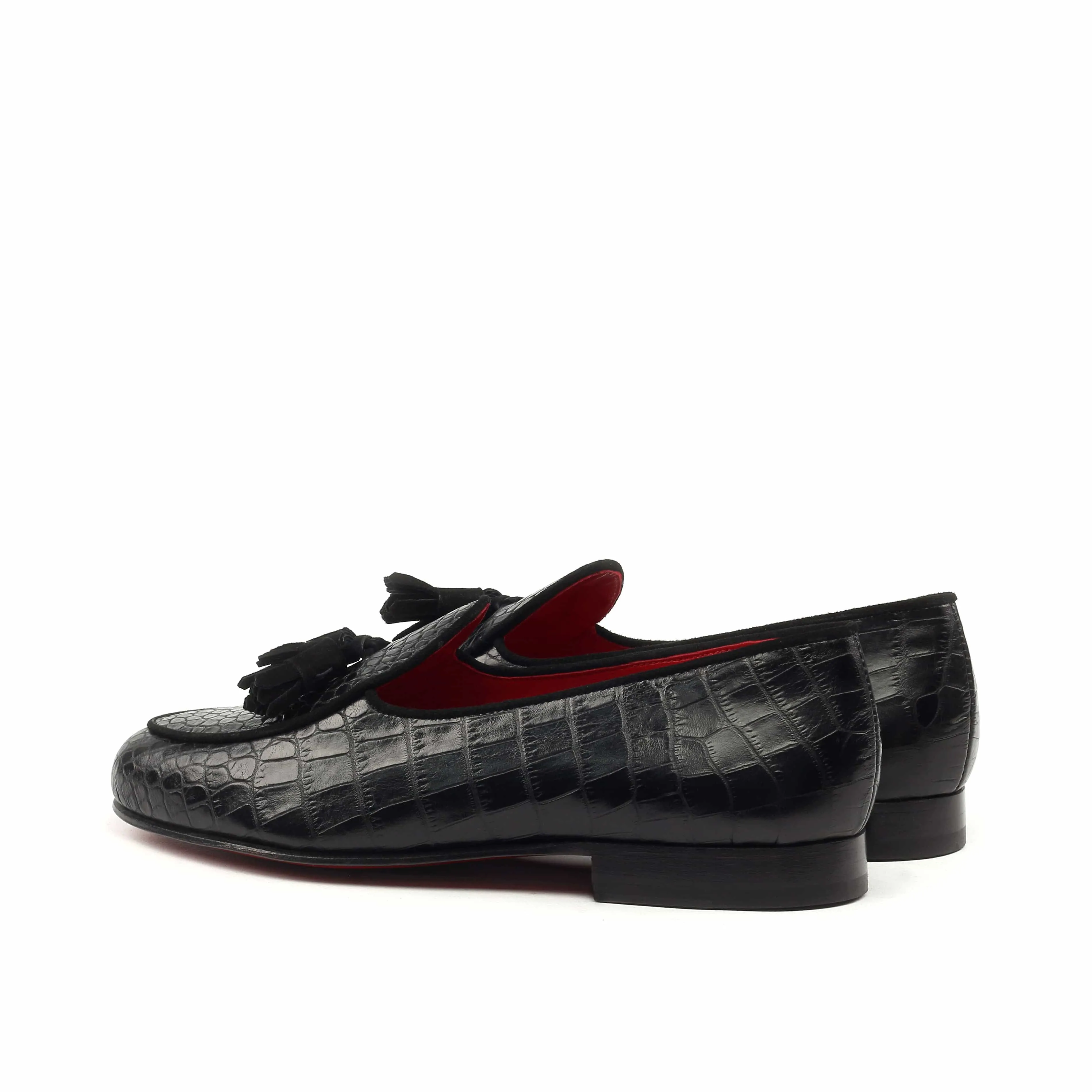 MEN Slippers - Exotic Black