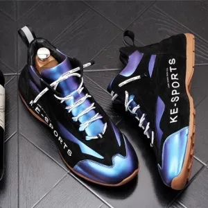 Men  Suede Mixed Casual Shoes