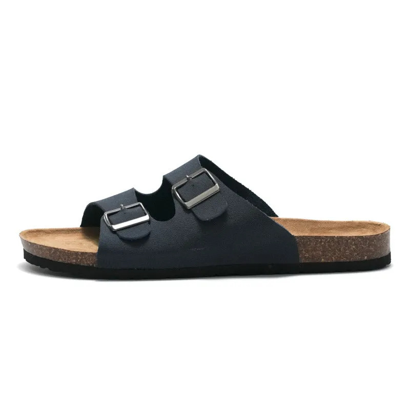 Men’s and Women’s Cork Slippers for Spring and Summer