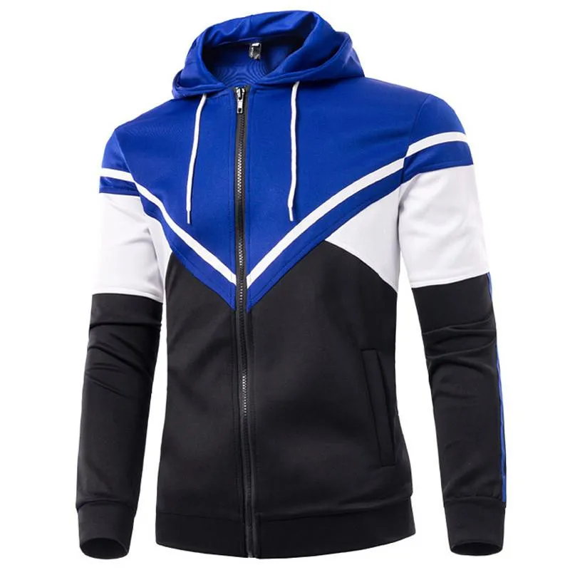 Men's Hooded Zip Up Sweater