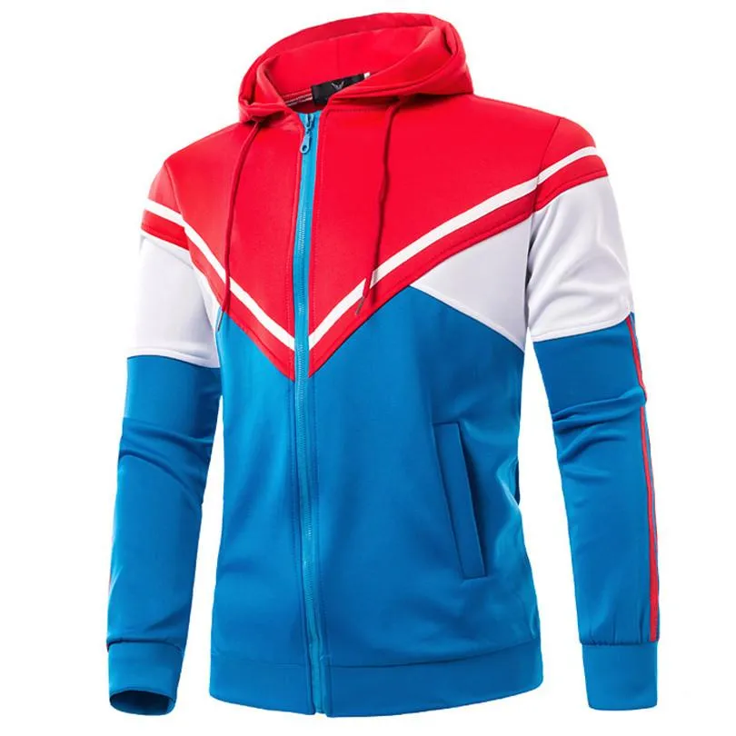 Men's Hooded Zip Up Sweater