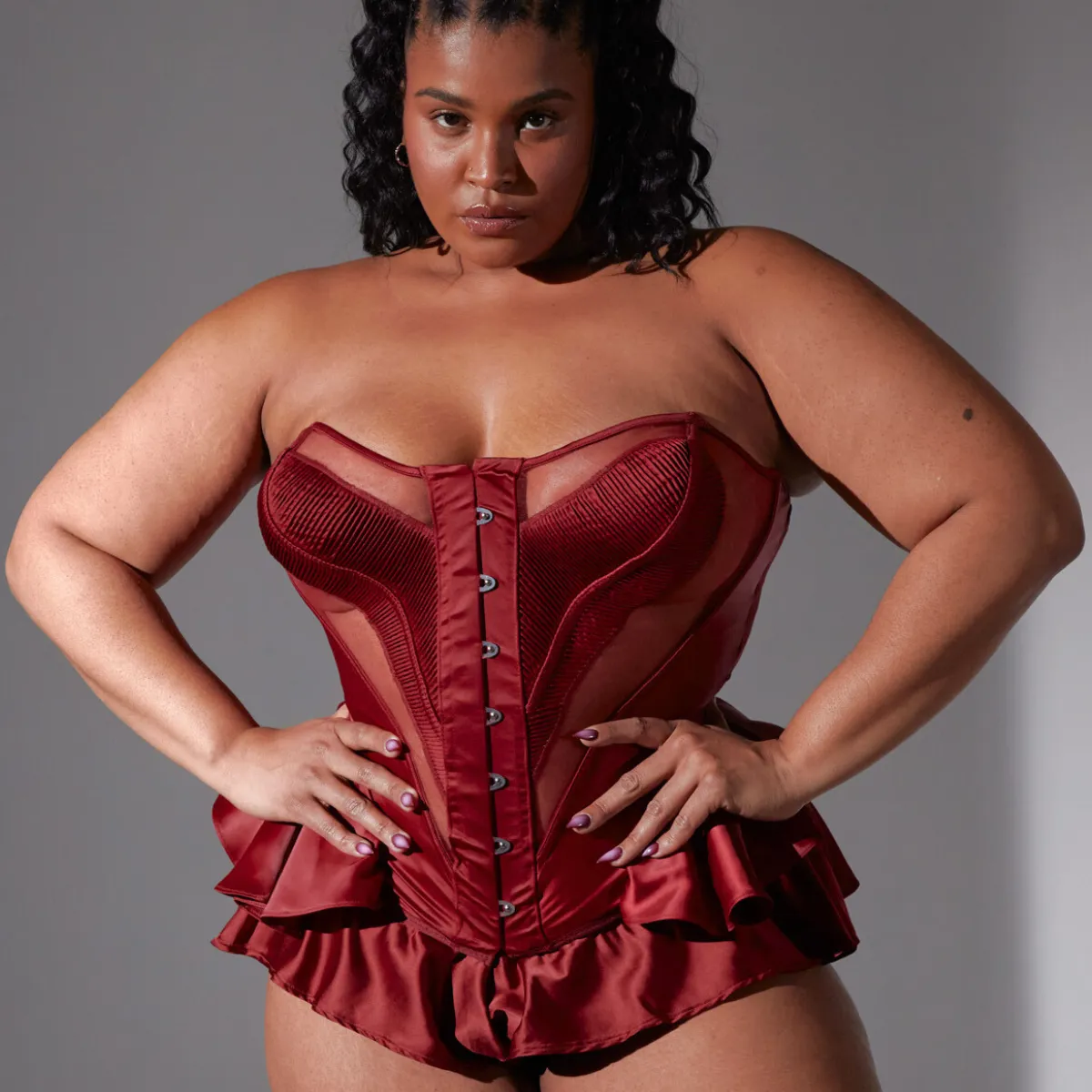 Ménage à Trois Corset - Ruby