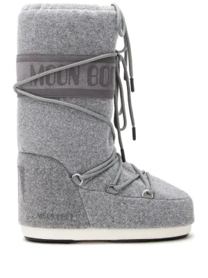 Moon Boot Icon felted boots