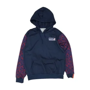 Navy Solid Hoodie Pullover