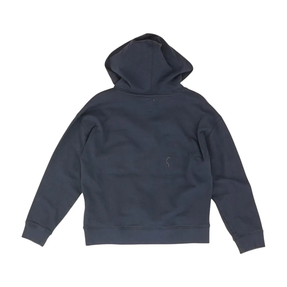 Navy Solid Hoodie Pullover