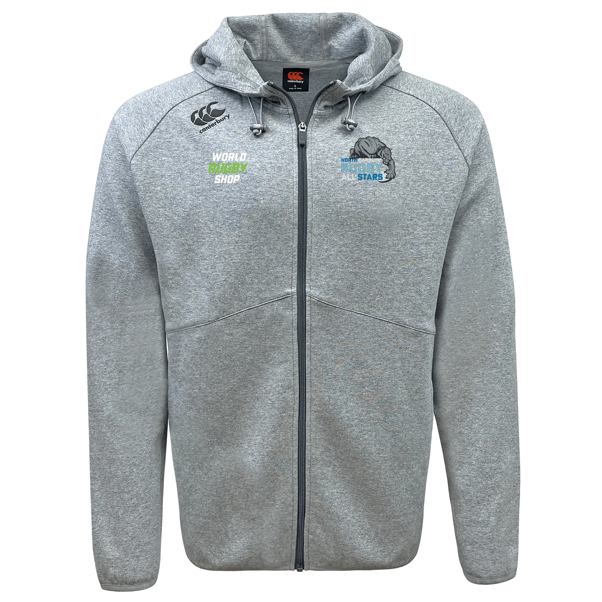 NC All Stars Tempo Vapodri Full-Zip Hoodie by Canterbury