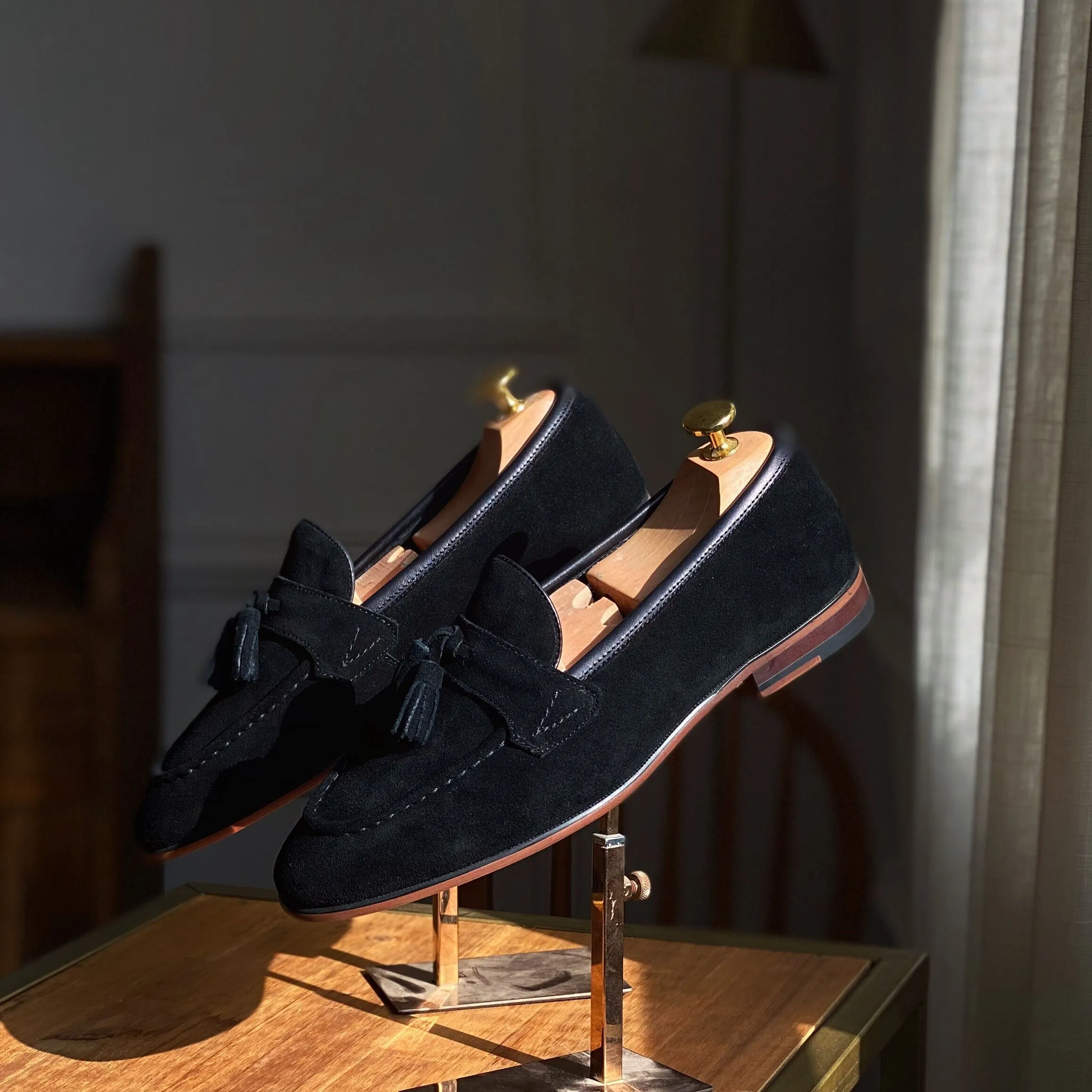 Newport Suede Tassel Loafers