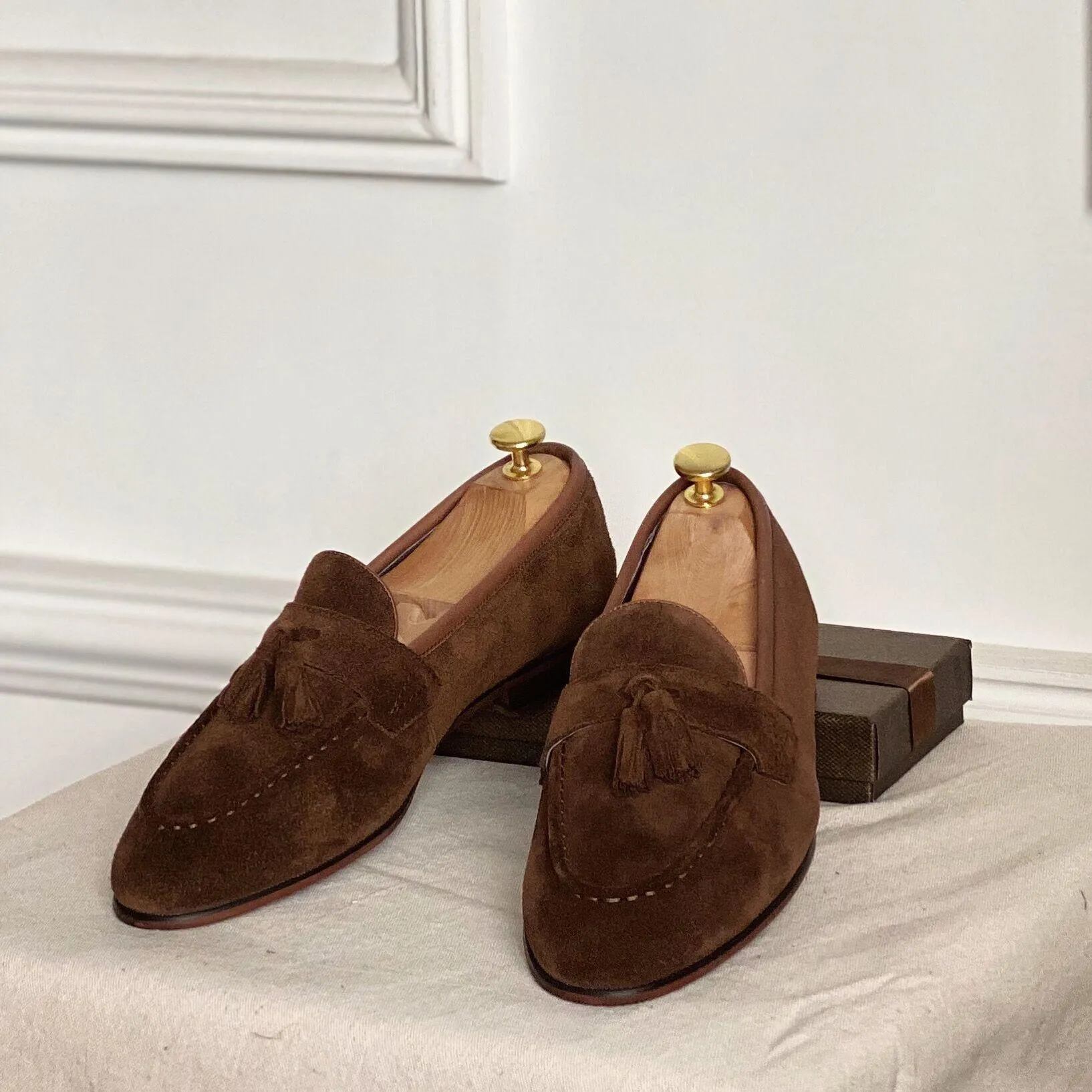 Newport Suede Tassel Loafers