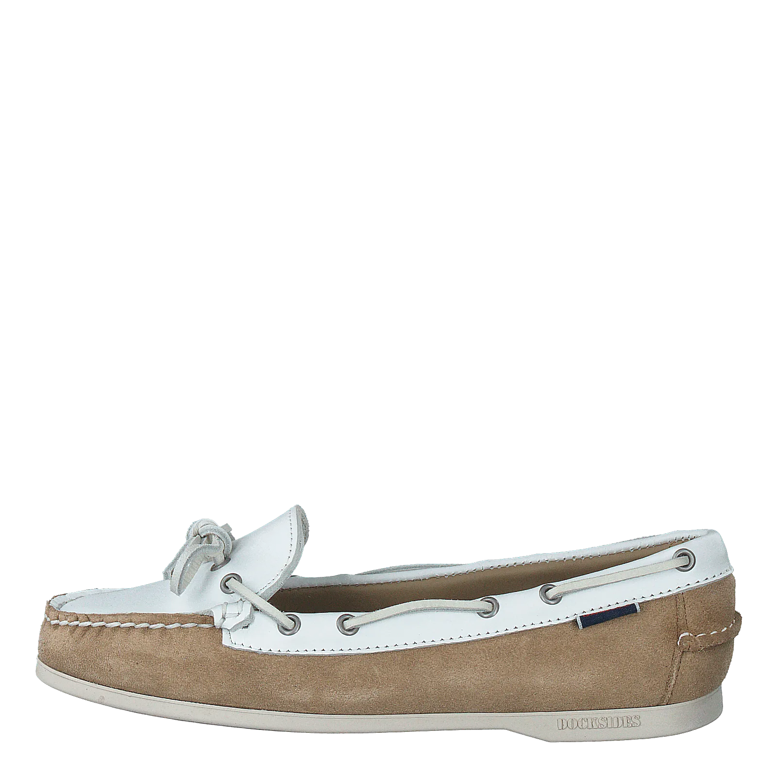 Nina Suede Lea W Ltbeige-white