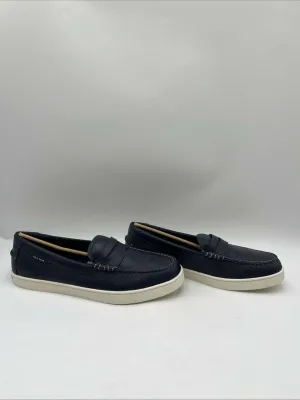 NWB Cole Haan Men's Nantucket Penny Loafers Navy Blue Size 12M