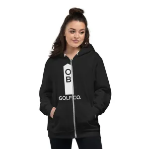 OB Golf Stake Women's Zip Hoodie sweater