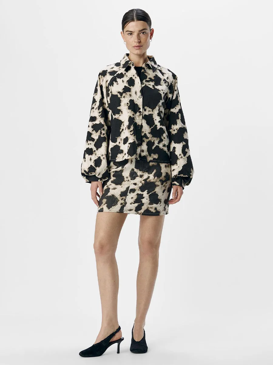 OBJMontana Printed Jacket - Cow