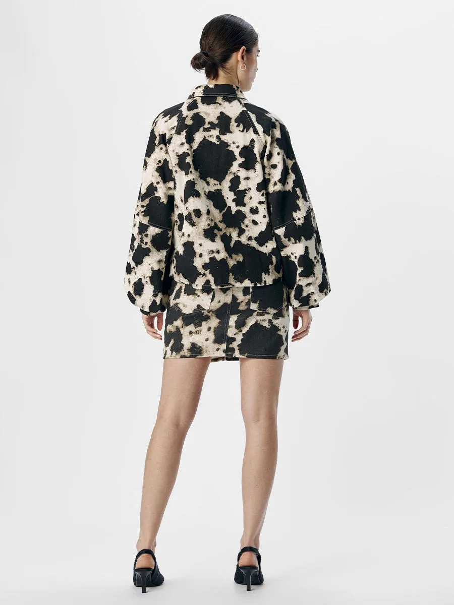 OBJMontana Printed Jacket - Cow