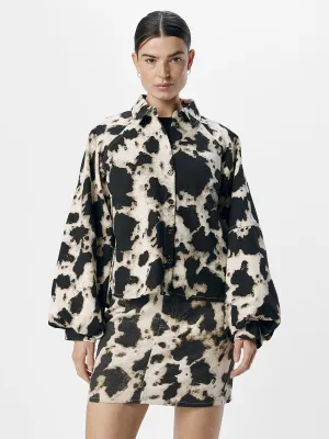 OBJMontana Printed Jacket - Cow