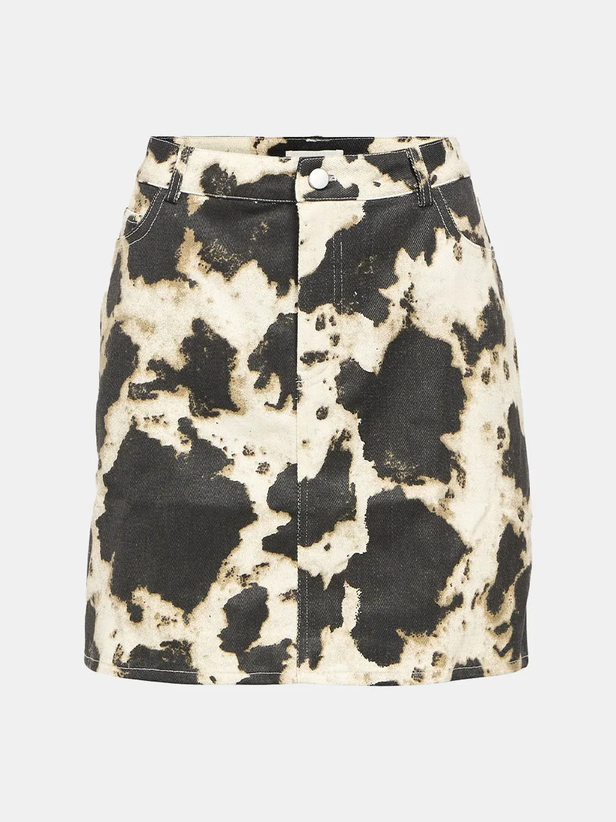 OBJMontana Printed Skirt - Cow