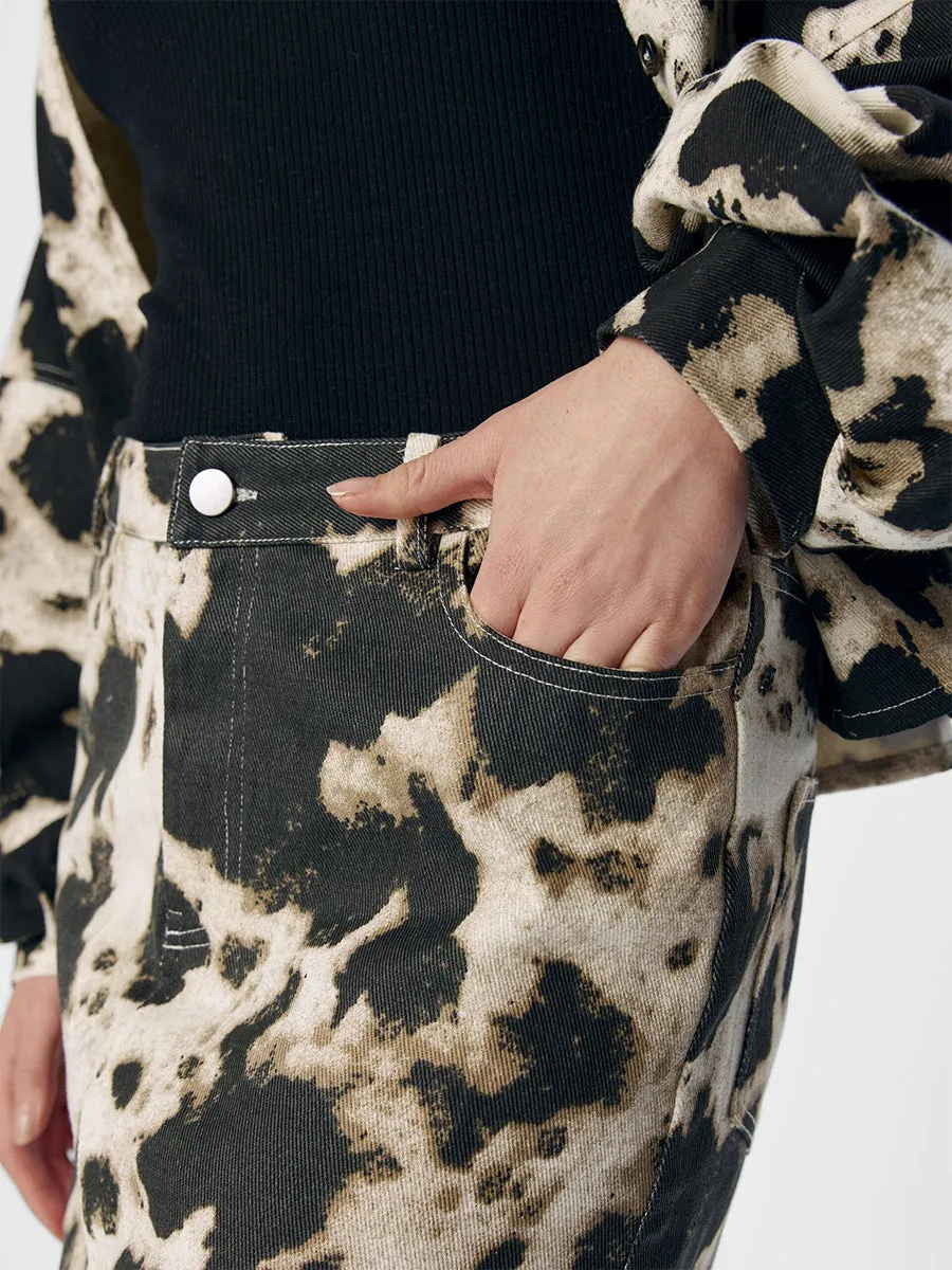 OBJMontana Printed Skirt - Cow