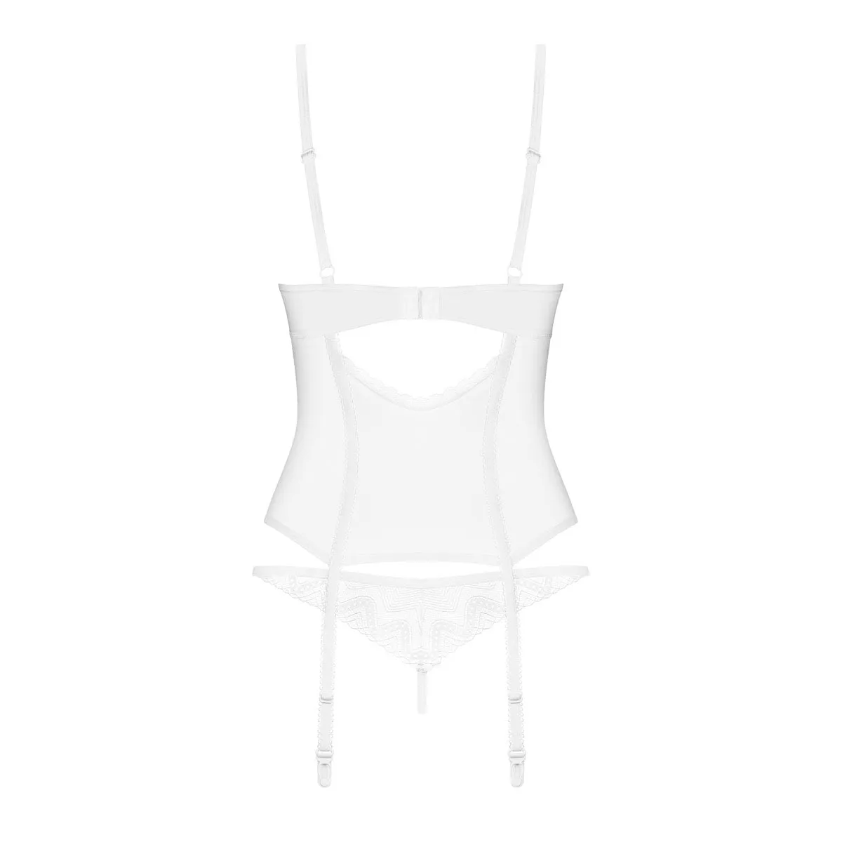 Obsessive - Alissium corset & thong White M/L