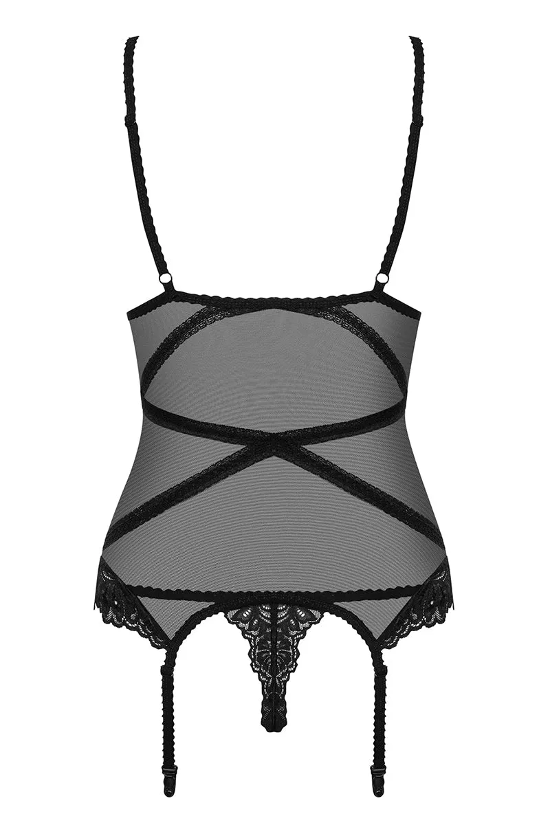 Obsessive Bondea Basque and Thong
