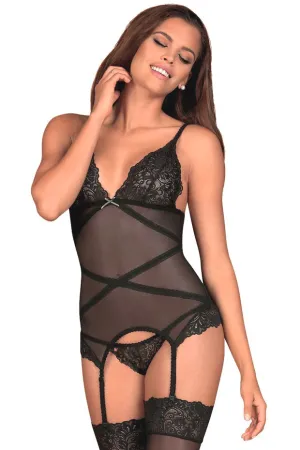 Obsessive Bondea Basque and Thong