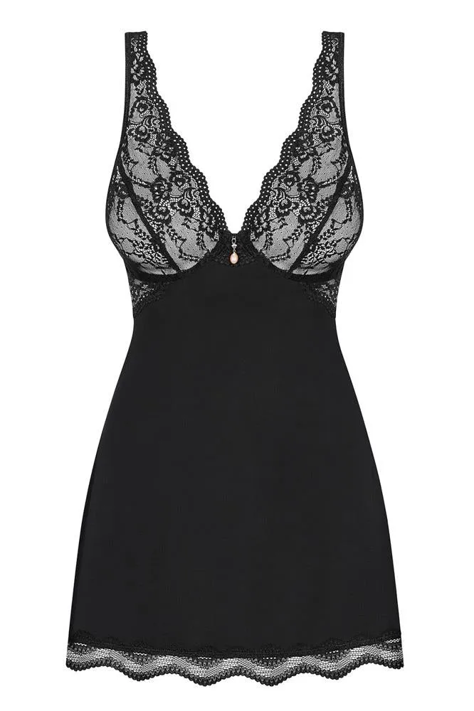 Obsessive Luvae Chemise and String