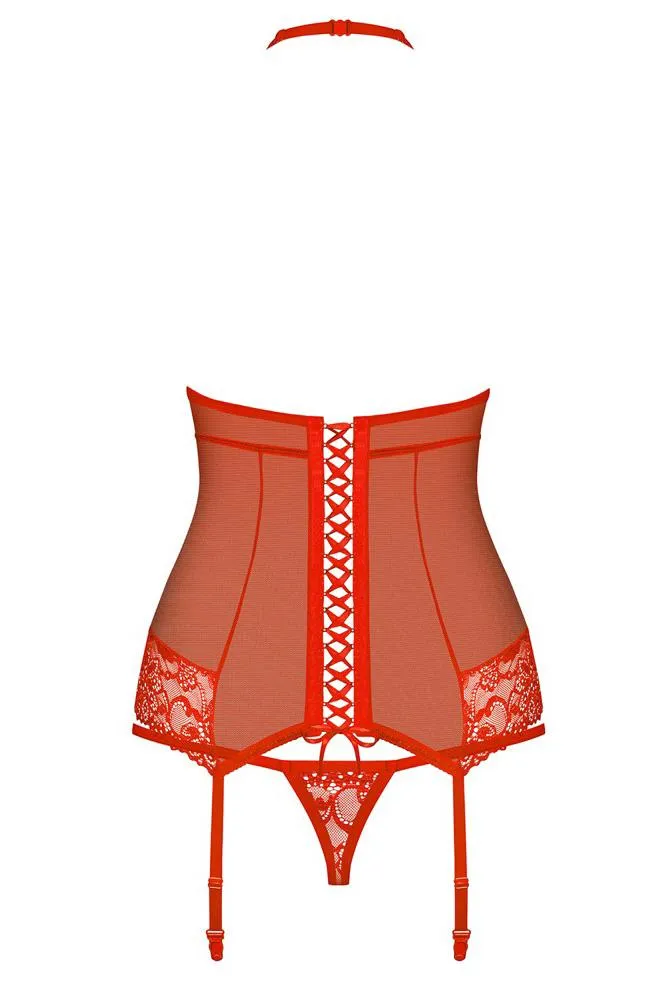Obsessive Red Corset