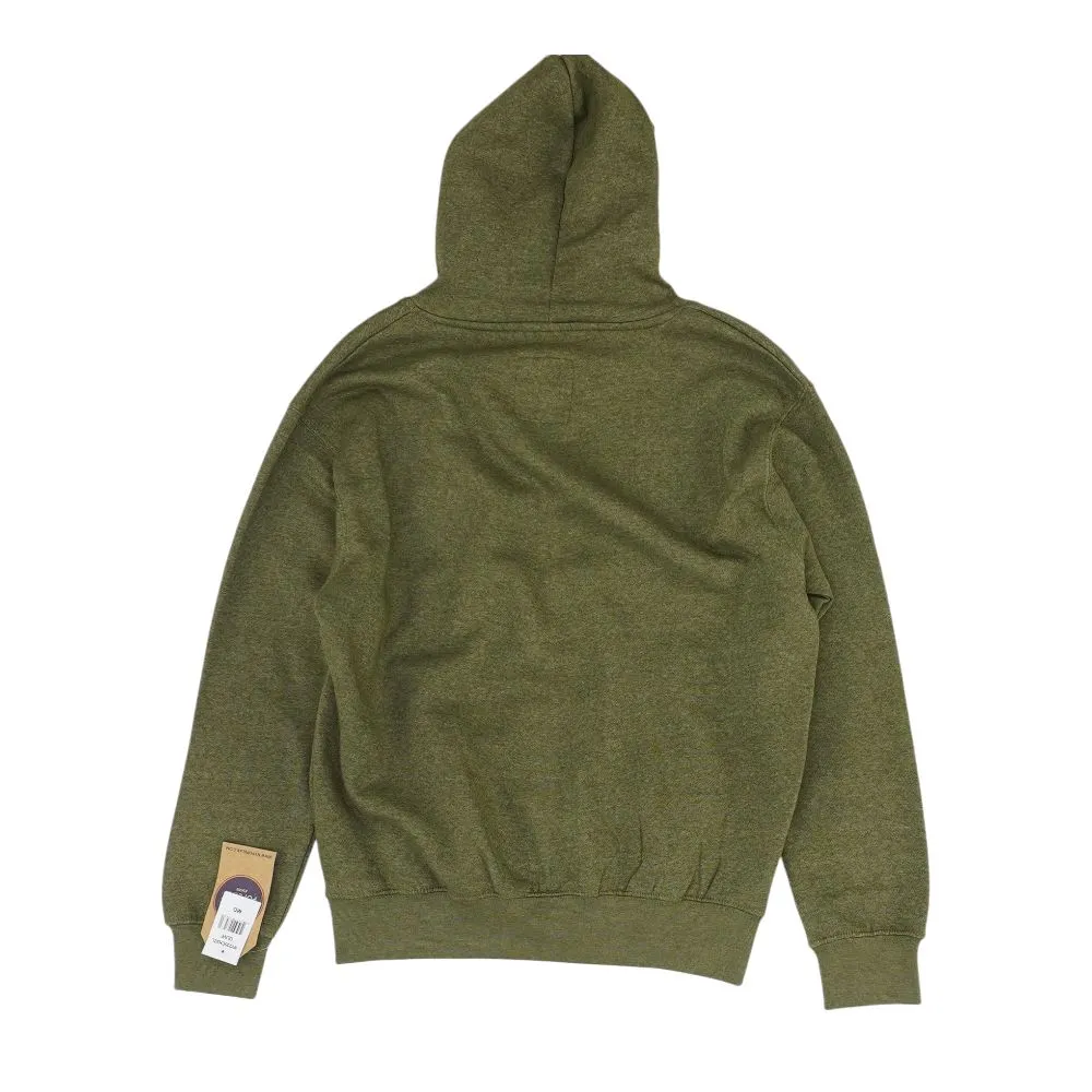 Olive Graphic Hoodie Pullover