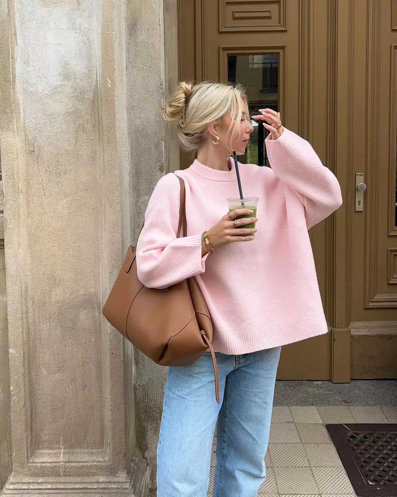 Orchard Atelier™ | Oversized Rose Pullover